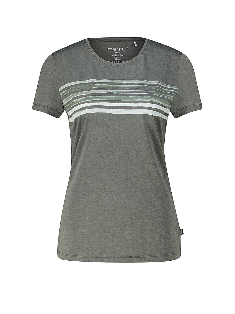 Maglietta funzionale da donna Trelleborg Woolmix verde scuro 44