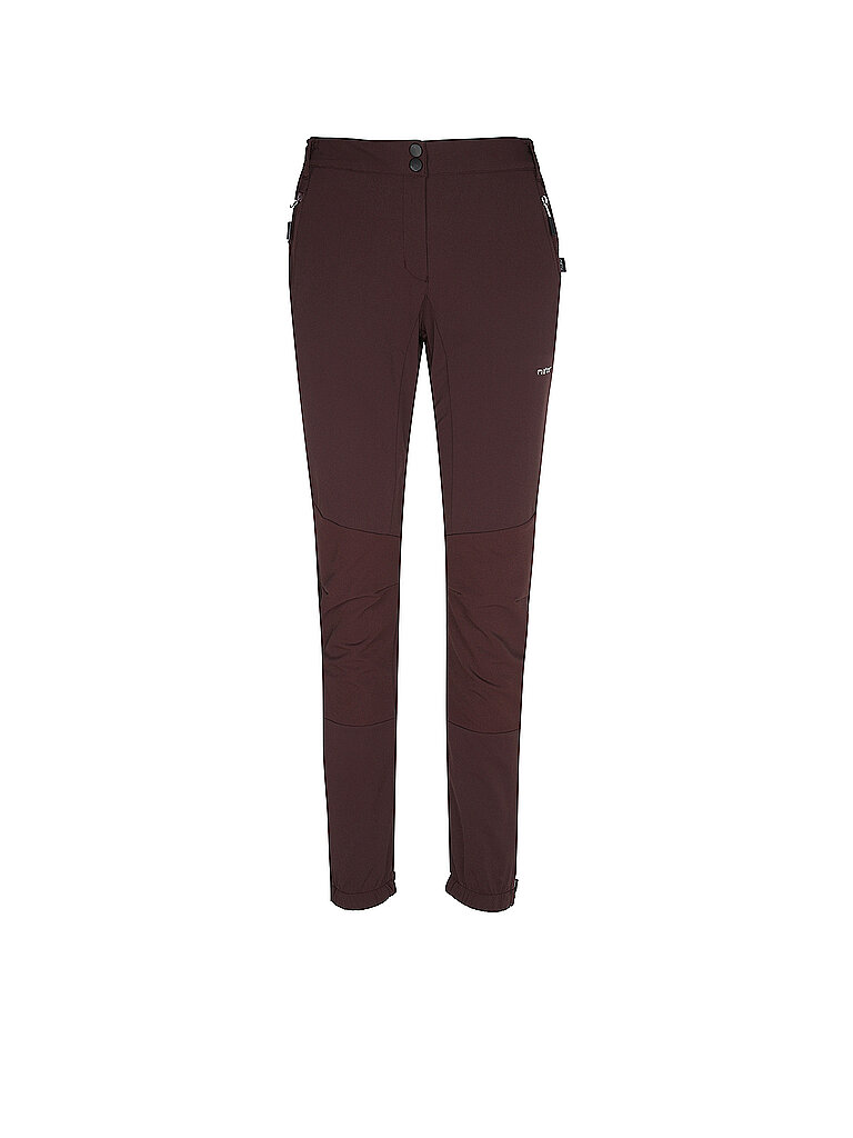 Pantaloni softshell da trekking da donna Doncaster marrone 40