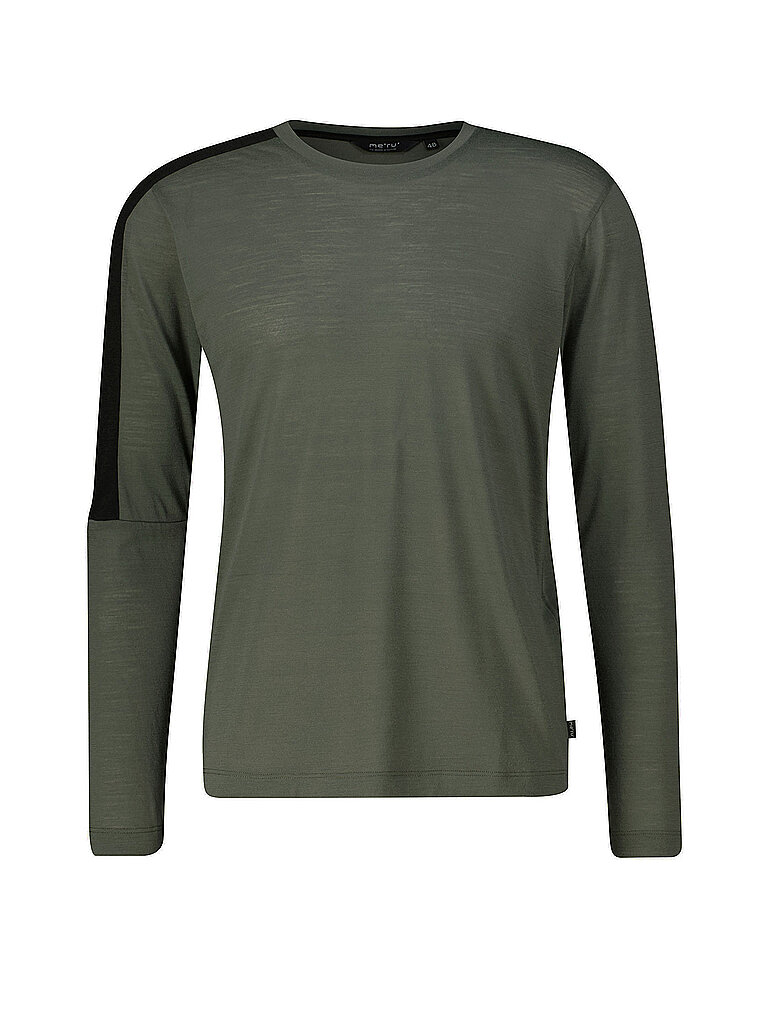 Maglietta funzionale da uomo Bloxwich Woolmix oliva 54