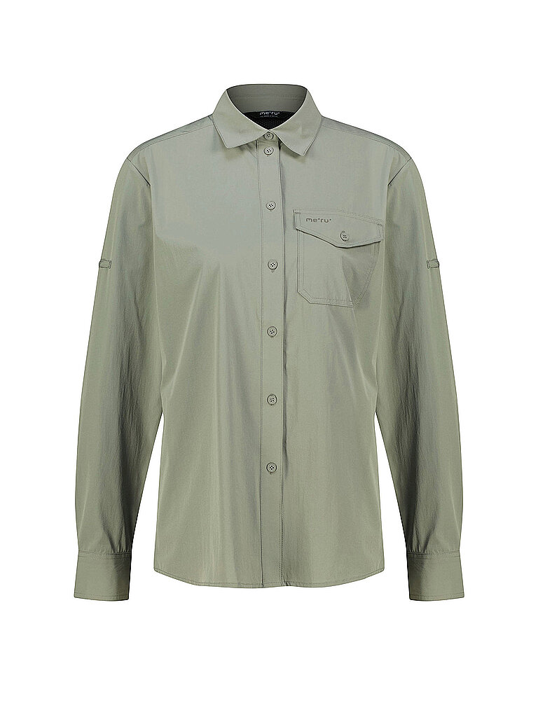 Blusa da trekking da donna Lahan oliva L
