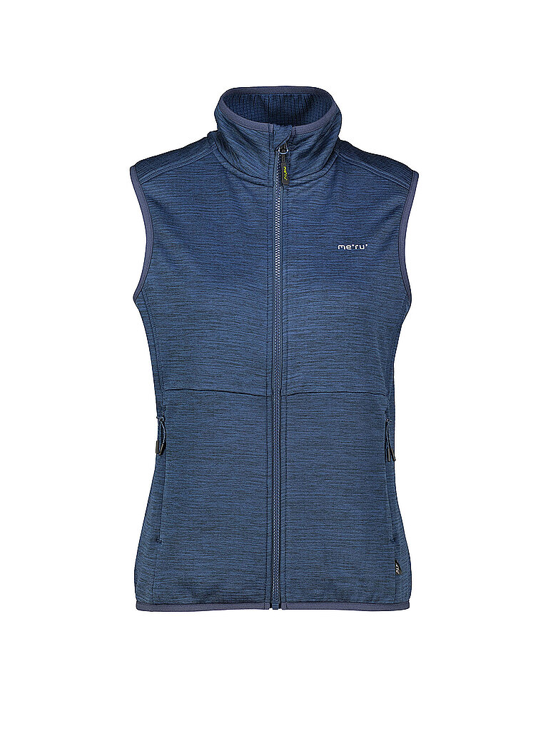 Gilet in pile da donna Caen blu L