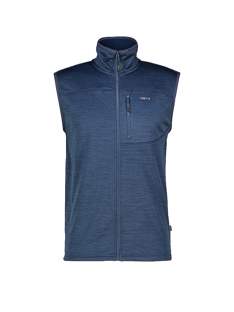 Gilet in pile da uomo Caen blu L