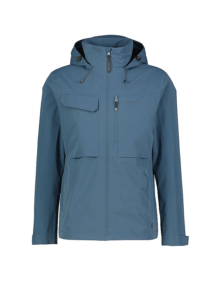 Giacca da trekking da uomo Abrantes 2L con cappuccio blu 58