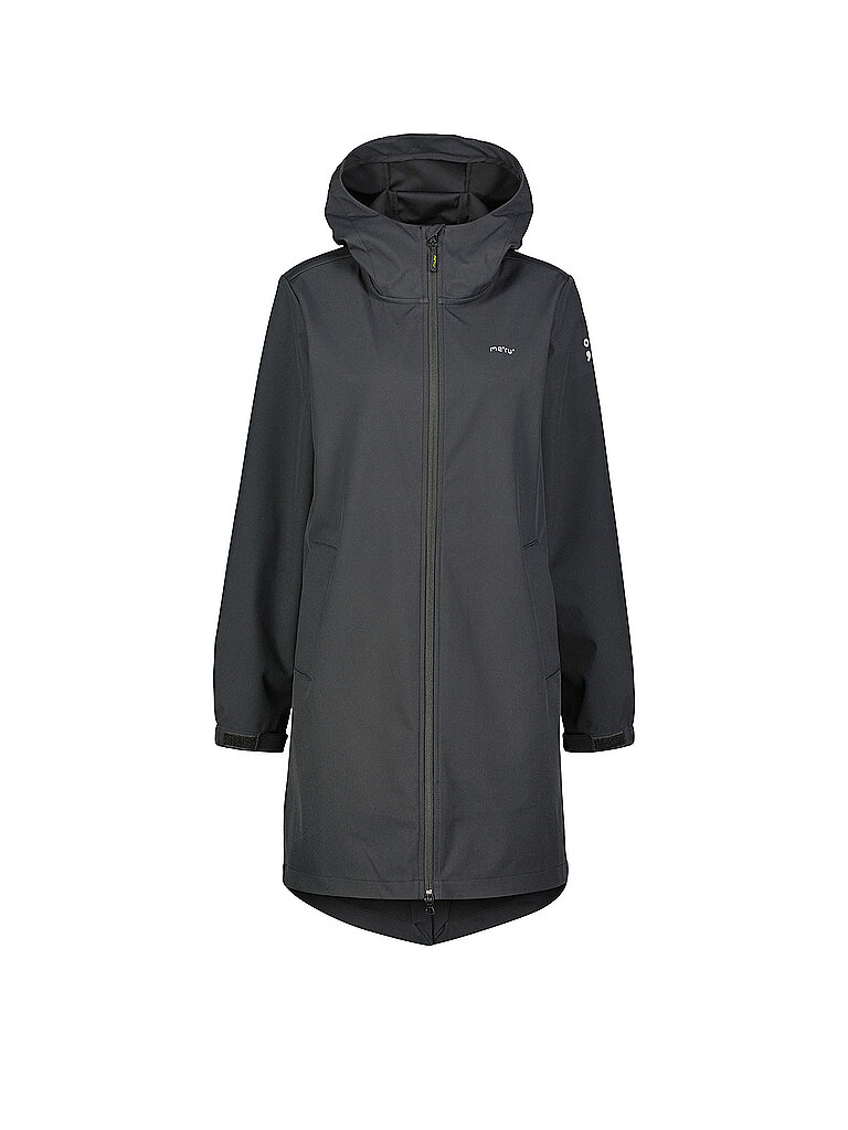 Softshellparka da donna Nancy Hoodie nero 42