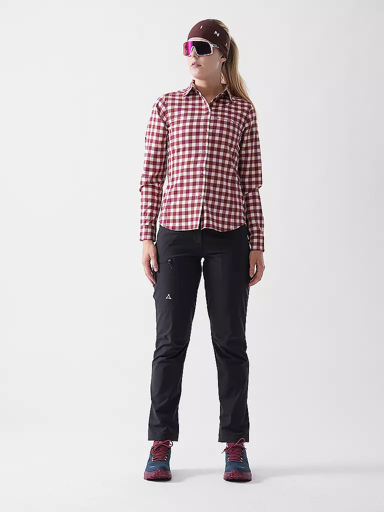 MERU | Camicia outdoor da donna Sauda | Rosso