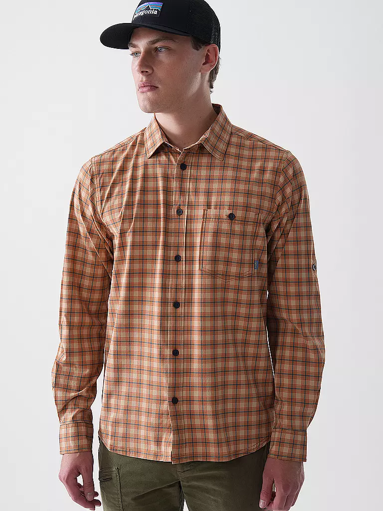 MERU | Camicia outdoor da uomo Peania | Rame
