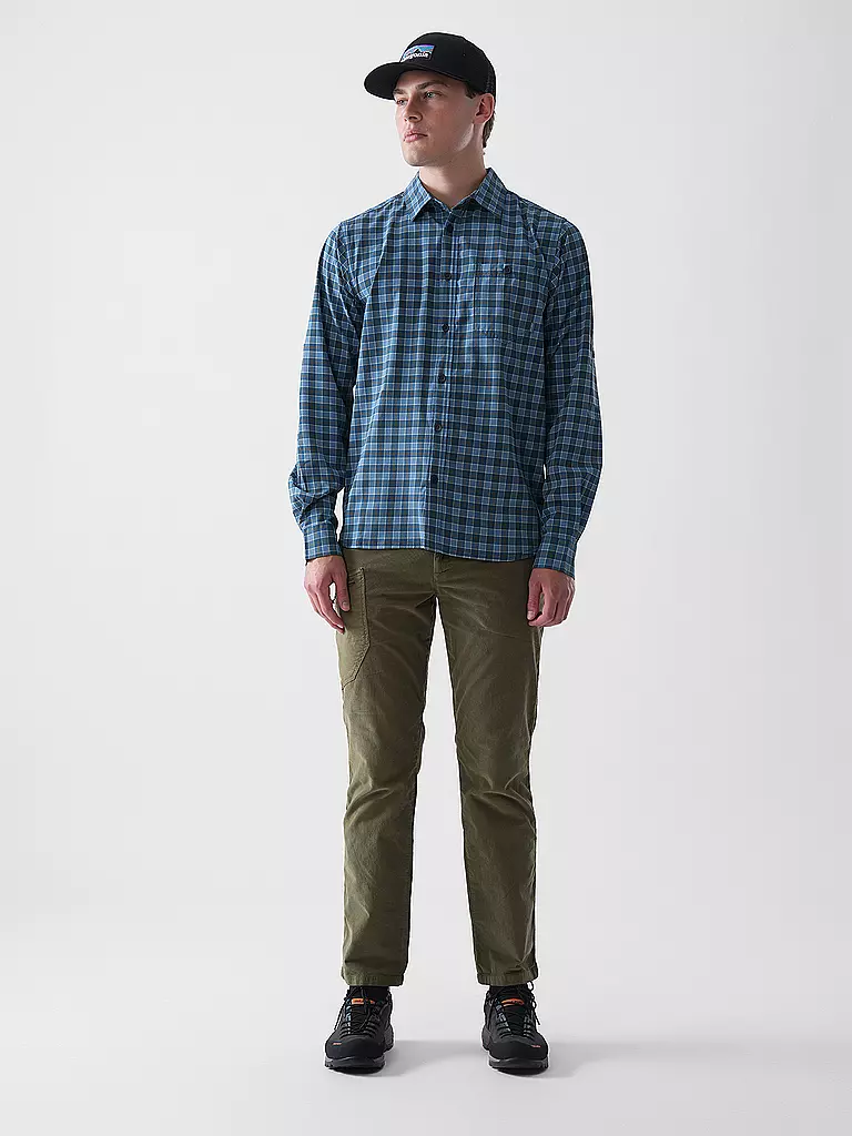 MERU | Camicia outdoor da uomo Peania | Blu scuro