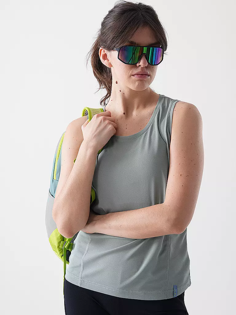 MERU | Canotta funzionale da donna Bristol | Verde scuro