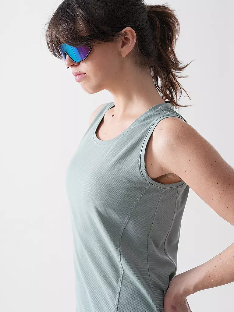 MERU | Canotta funzionale da donna Bristol | Verde scuro