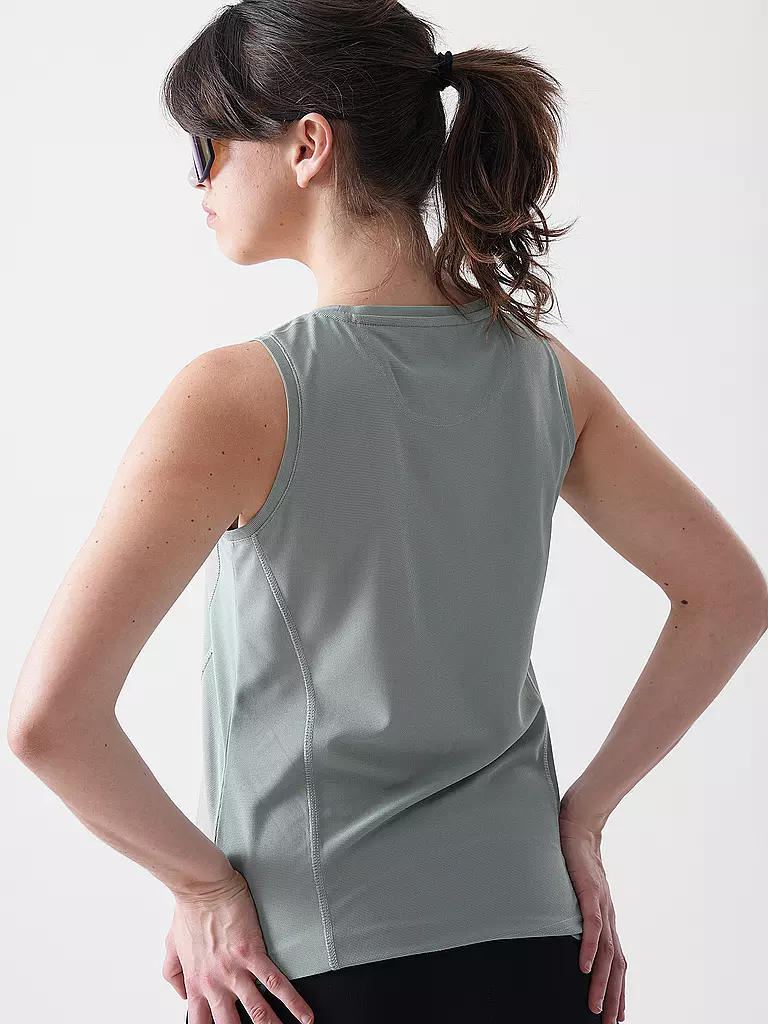 MERU | Canotta funzionale da donna Bristol | Verde scuro