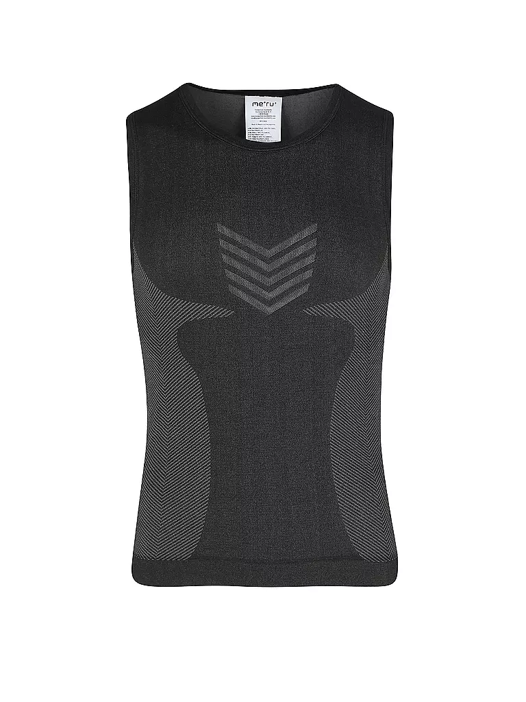 MERU | Canotta funzionale da uomo Anvik | Nero