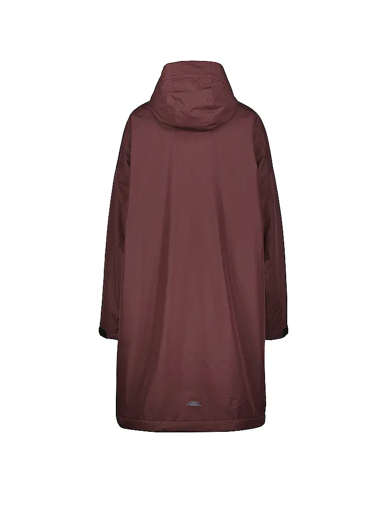 MERU | Cappotto invernale da donna Aalborg Loos Packable con cappuccio | Marrone