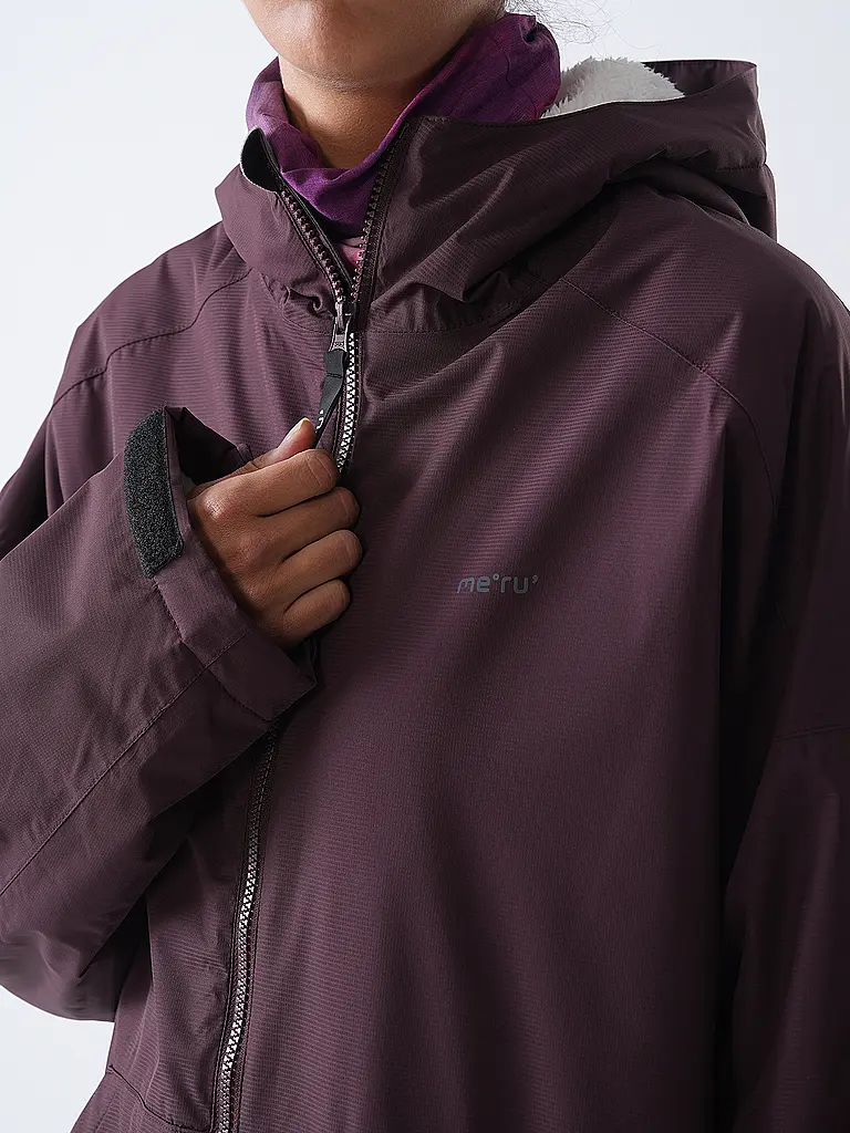 MERU | Cappotto invernale da donna Aalborg Loos Packable con cappuccio |