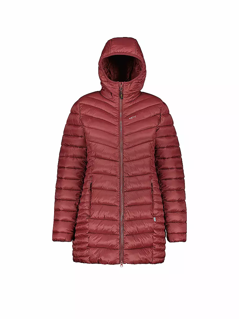MERU | Cappotto invernale da donna Cold Bay | Rosso scuro