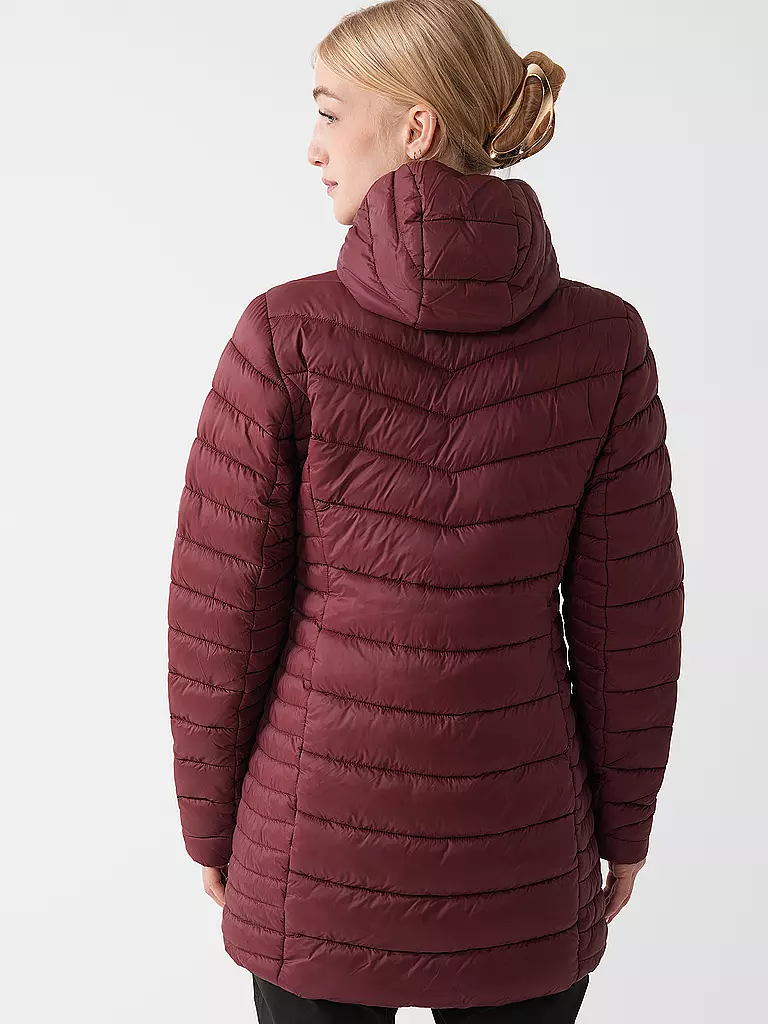 MERU | Cappotto invernale da donna Cold Bay | Rosso scuro