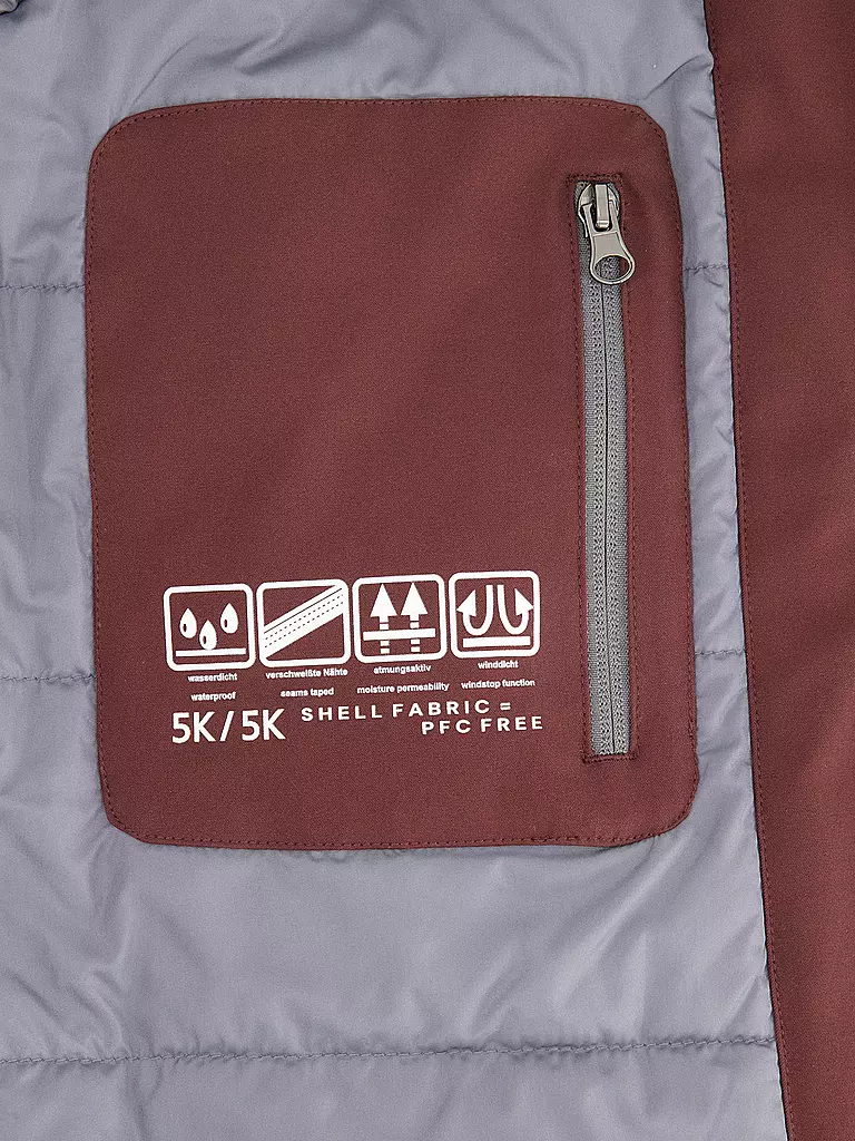 MERU | Cappotto invernale da donna Nora con cappuccio |