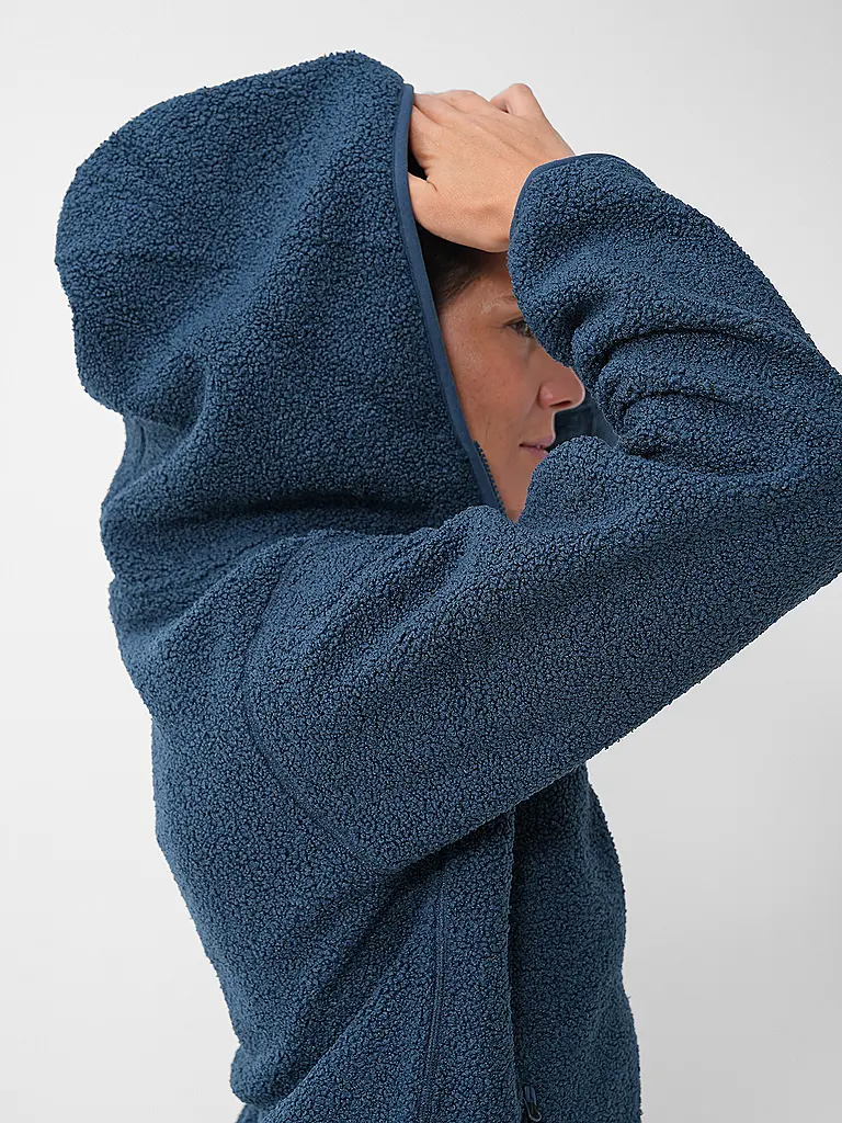 MERU | Cappotto invernale da donna Sigtuna con cappuccio in pile teddy |