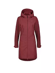 MERU | Cappotto softshell invernale da donna Touloluse con cappuccio | Rosso scuro