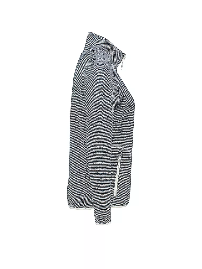 MERU | Damen Fleecejacke Bergen | Blu scuro