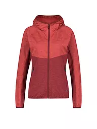 MERU | Damen Fleecejacke Tacna | Rosso scuro