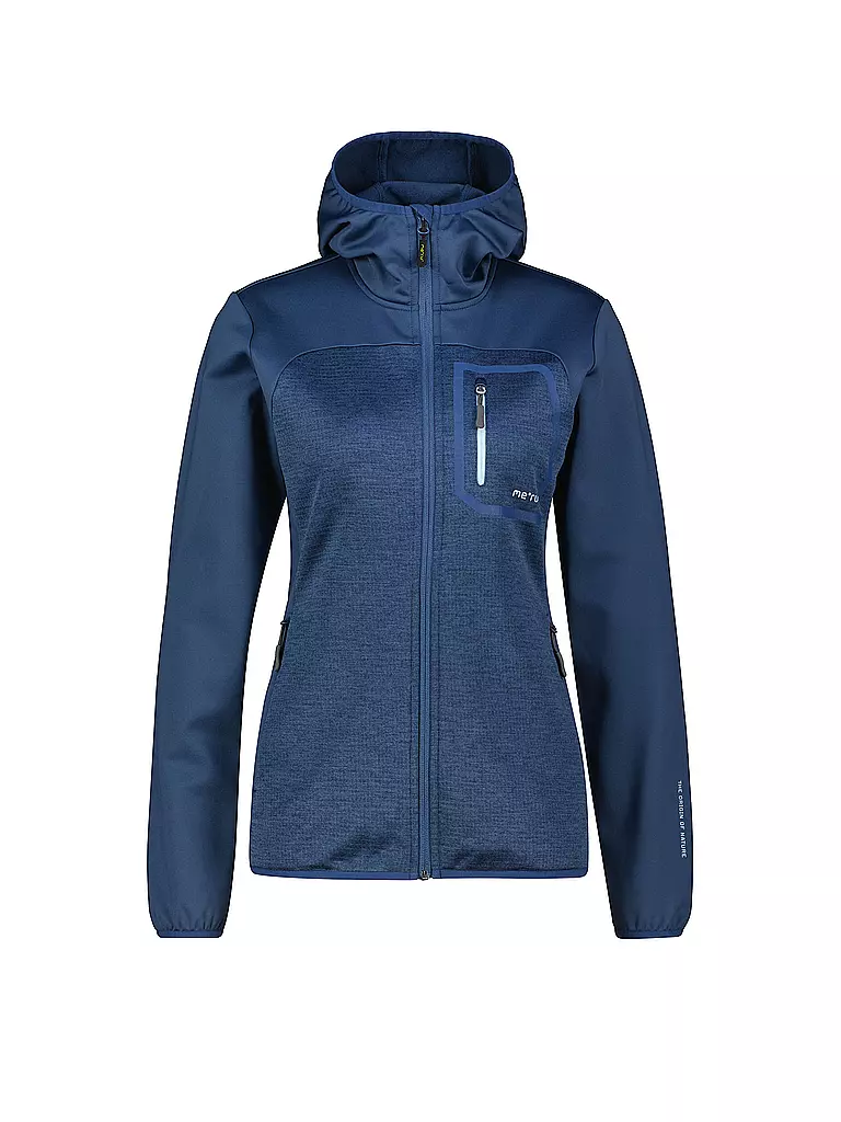MERU | Damen Fleecejacke Växjö | Blu scuro
