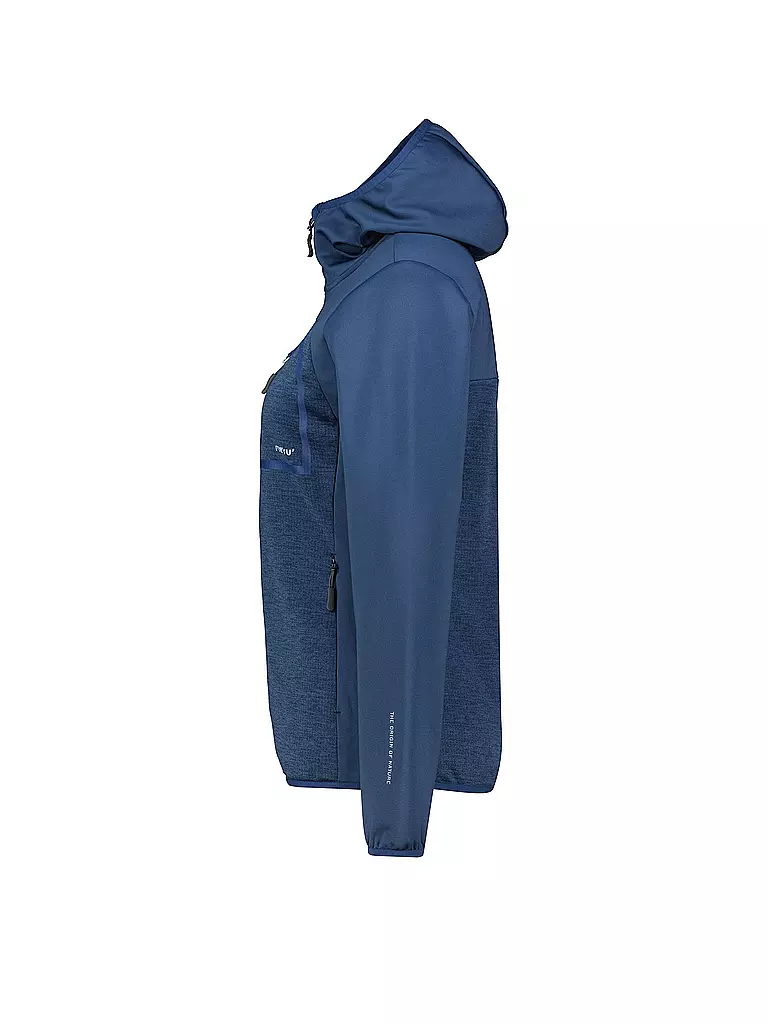 MERU | Damen Fleecejacke Växjö | Blu scuro