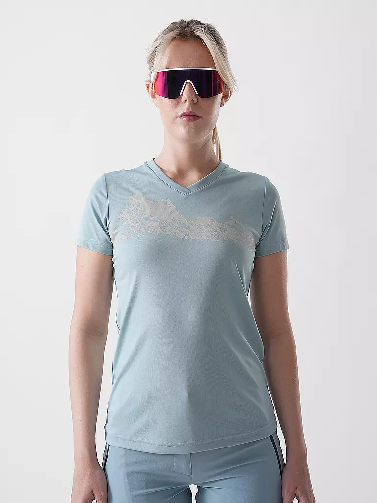 MERU | Damen Funktionsshirt Cantwell | Blu chiaro