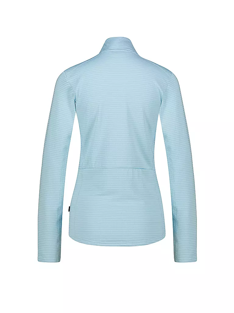MERU | Damen Funktionsshirt Levanger Zip | Blu chiaro