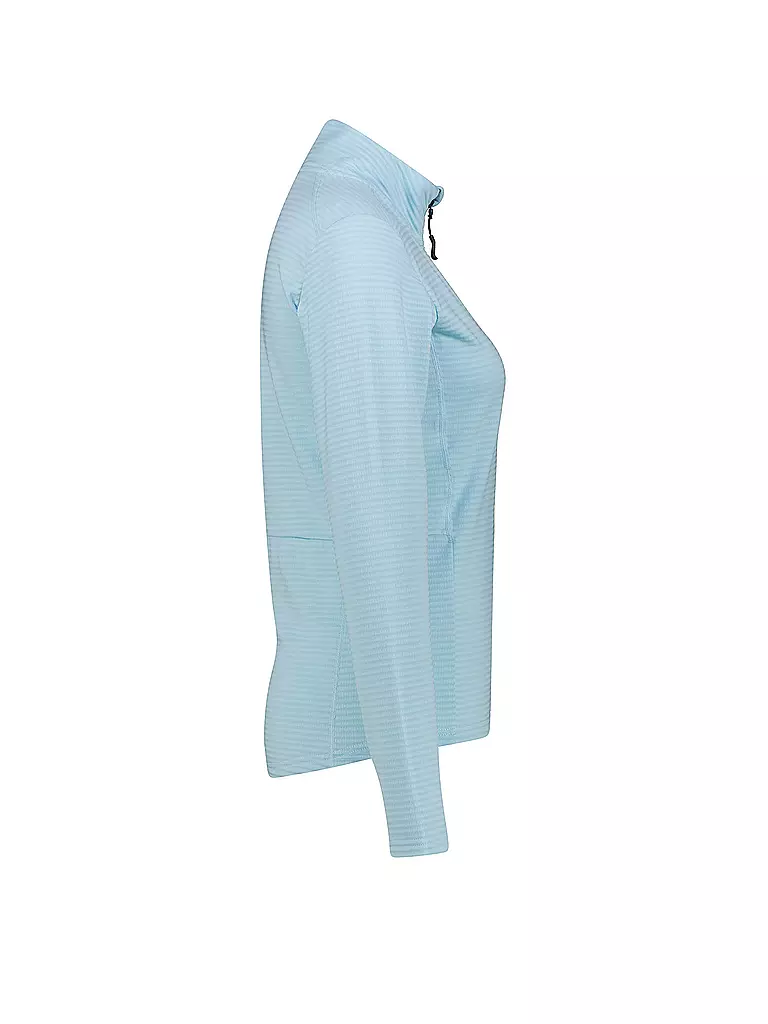 MERU | Damen Funktionsshirt Levanger Zip | Blu chiaro