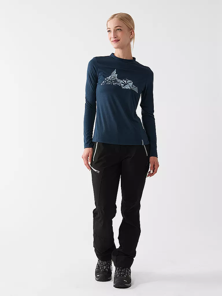 MERU | Damen Funktionsshirt Lidköping | Blu scuro