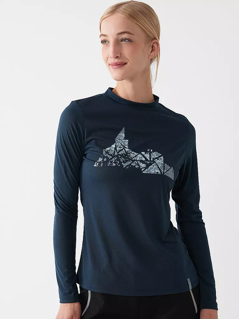 MERU | Damen Funktionsshirt Lidköping | Blu scuro