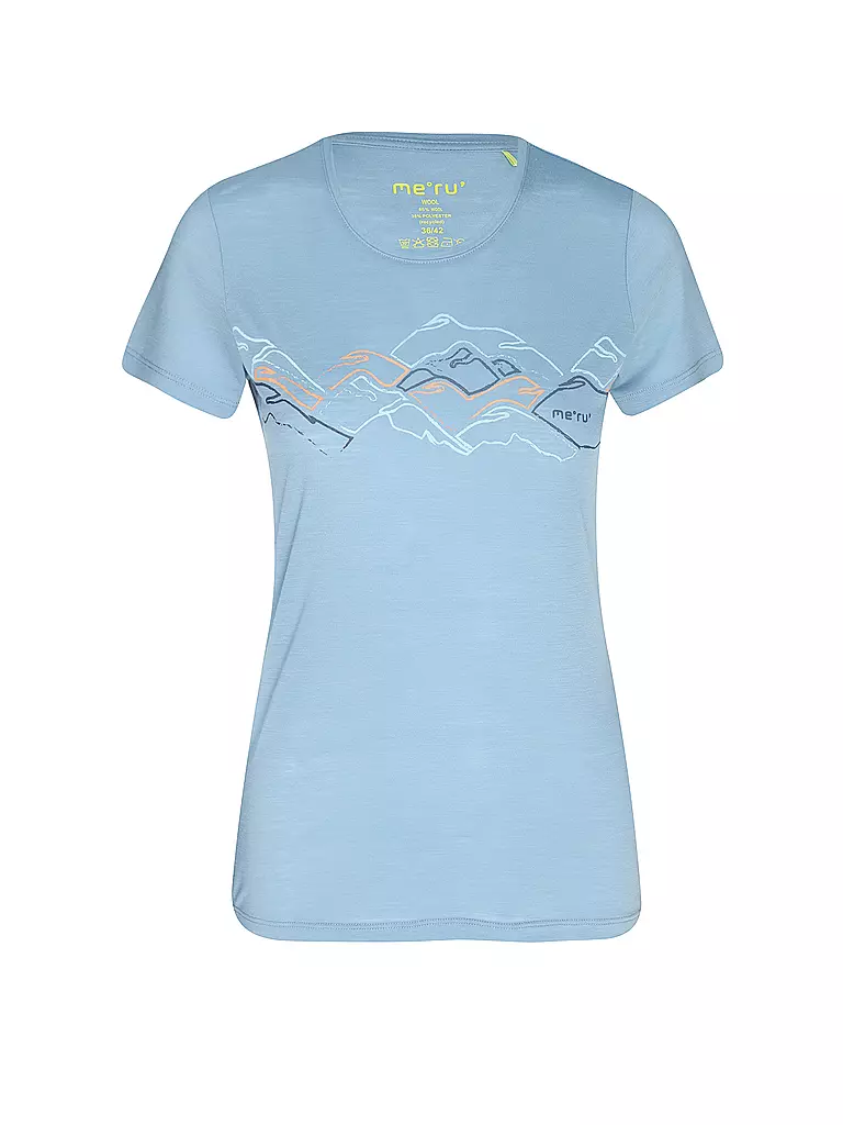 MERU | Damen Funktionsshirt Trelleborg | Blu chiaro