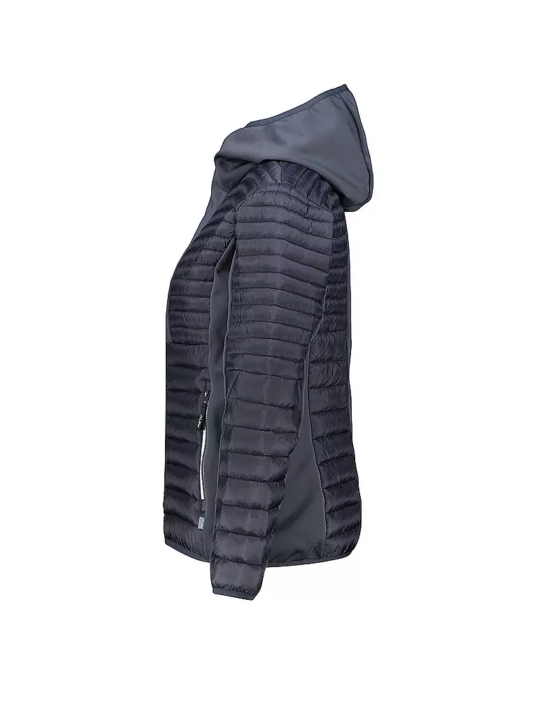 MERU | Damen Hybridjacke Aberdeen Hoodie | Grigio