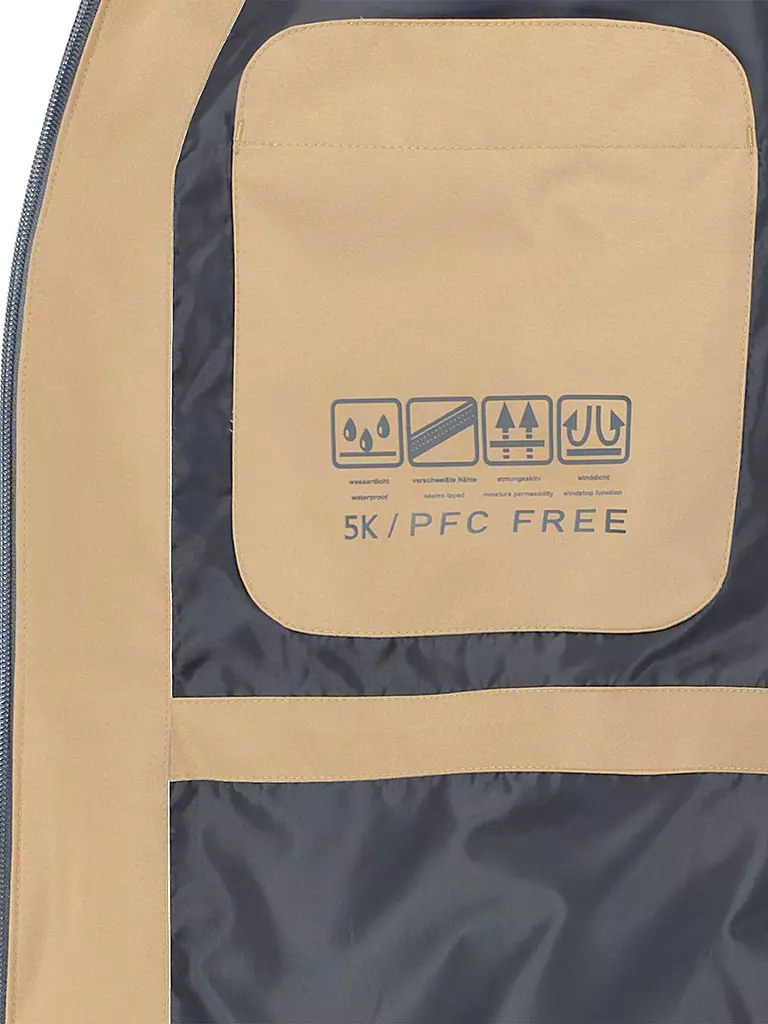 MERU | Damen Softshelljacke Juliaca | Marrone chiaro