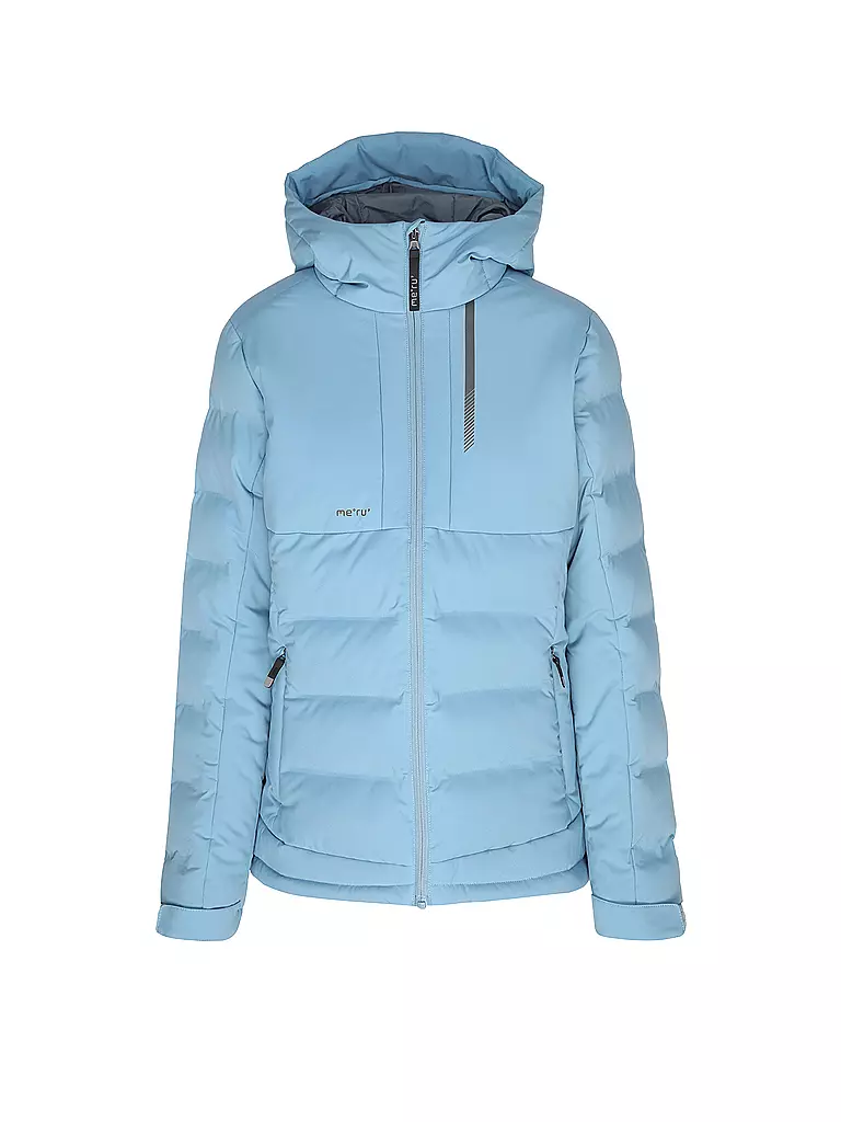MERU | Damen Wanderjacke Gränna Hoodie | Blu chiaro