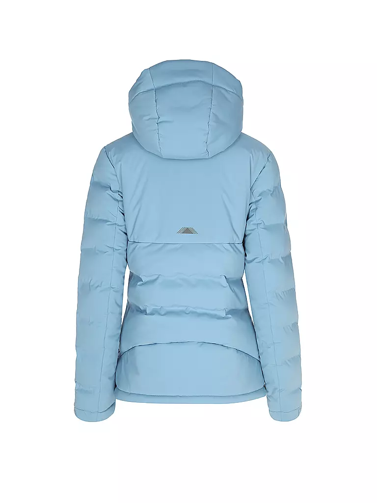 MERU | Damen Wanderjacke Gränna Hoodie | Blu chiaro