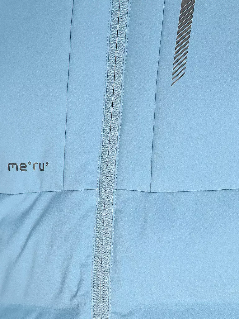MERU | Damen Wanderjacke Gränna Hoodie | Blu chiaro