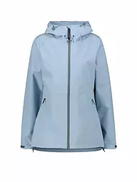MERU | Giacca da trekking da donna Amarante 3L con cappuccio | Blu chiaro