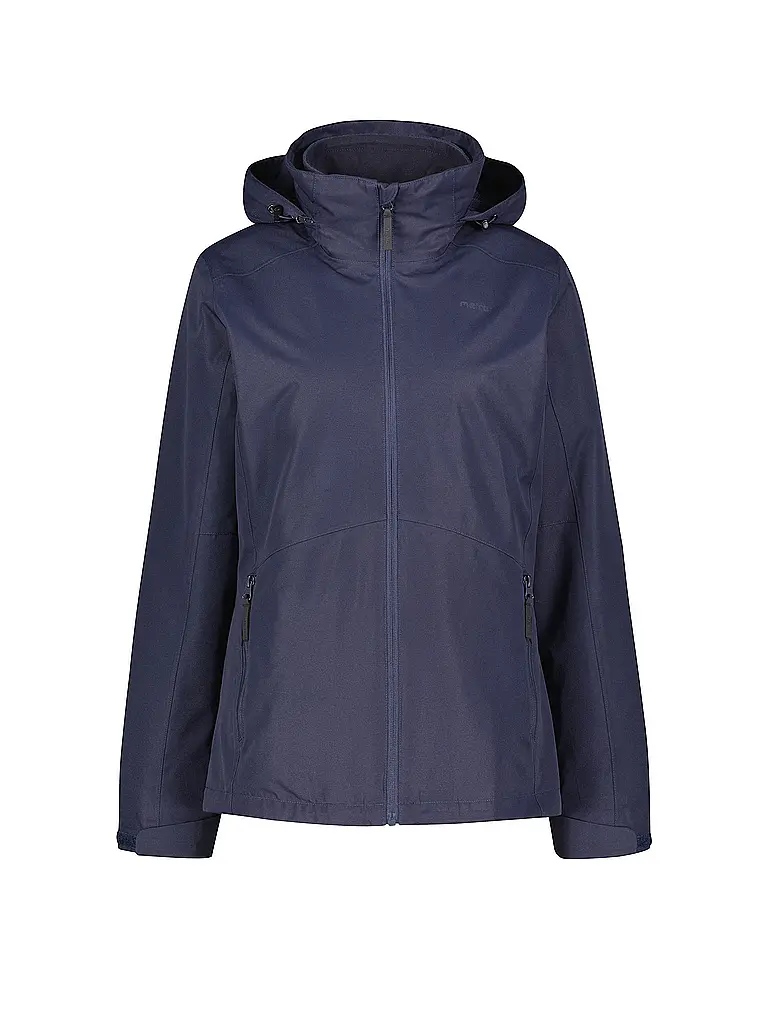 MERU | Giacca da trekking da donna Bedford 2in1 con cappuccio | Blu scuro