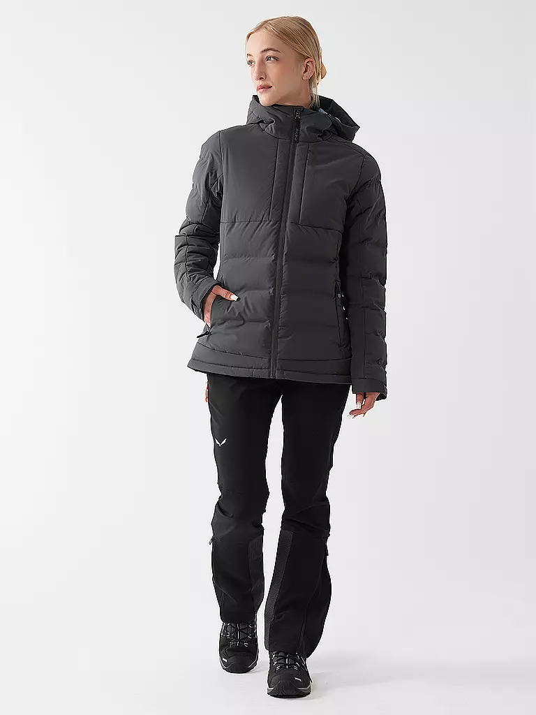 MERU | Giacca da trekking da donna Gränna con cappuccio | Grigio