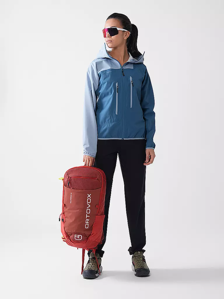 MERU | Giacca da trekking da donna Laredo 2.5L con cappuccio | Blu chiaro