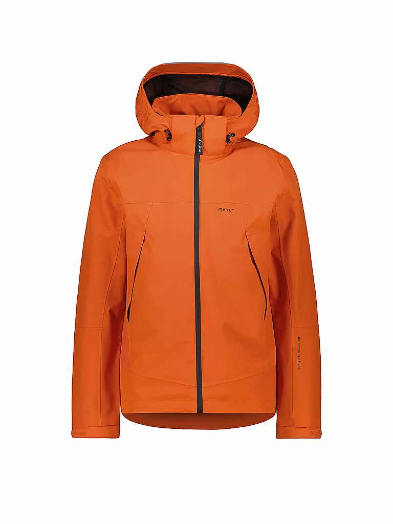 MERU | Giacca da trekking da uomo Barcelos con cappuccio | Rame