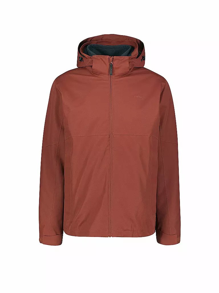 MERU | Giacca da trekking da uomo Bedford 2in1 con cappuccio | Rame