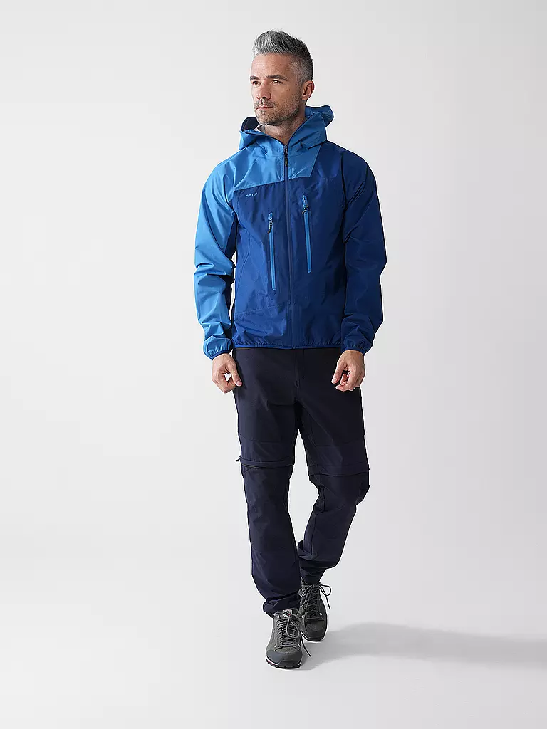 MERU | Giacca da trekking da uomo Laredo 2.5L con cappuccio | Blu scuro