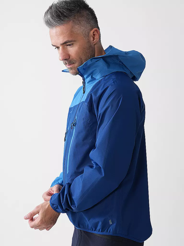 MERU | Giacca da trekking da uomo Laredo 2.5L con cappuccio | Blu scuro