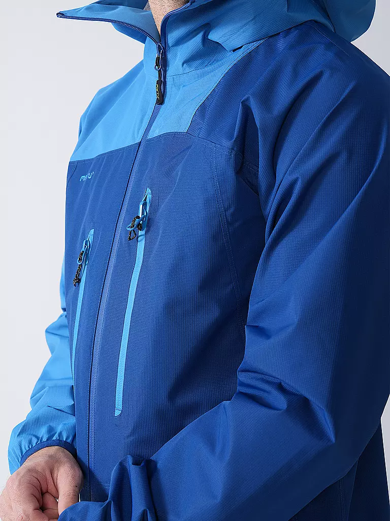 MERU | Giacca da trekking da uomo Laredo 2.5L con cappuccio | Blu scuro