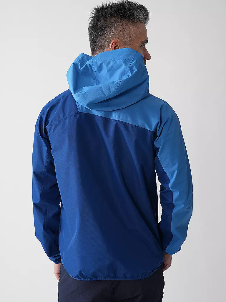 MERU | Giacca da trekking da uomo Laredo 2.5L con cappuccio | Blu scuro