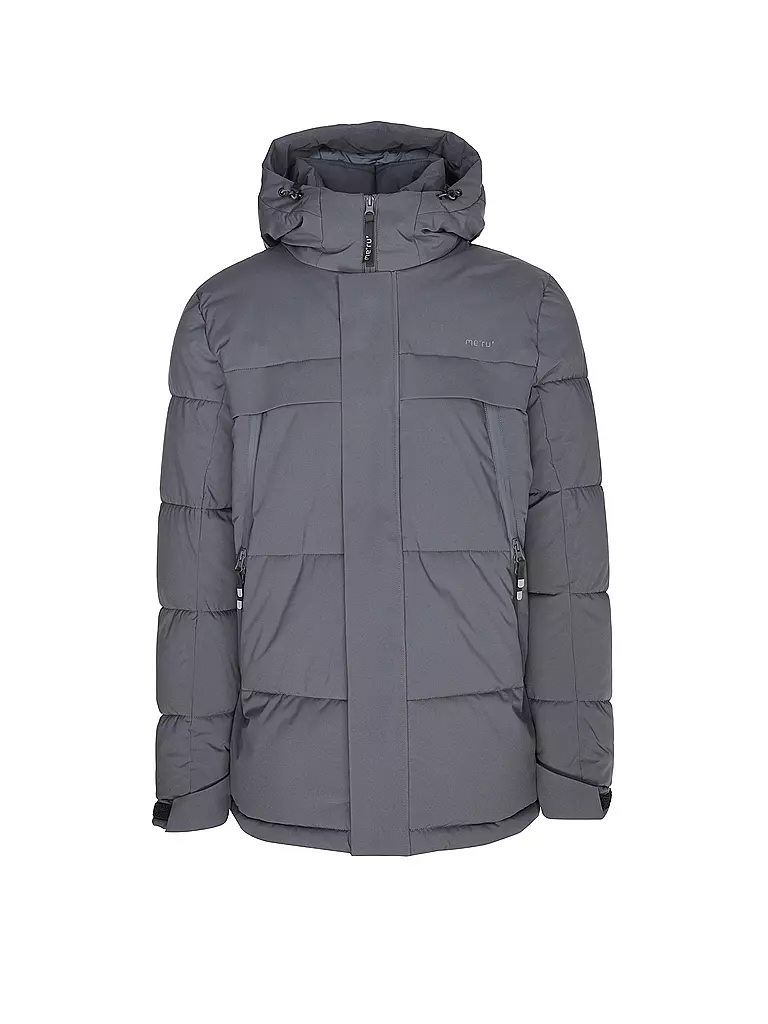 MERU | Giacca da trekking da uomo Varberg con cappuccio | Nero