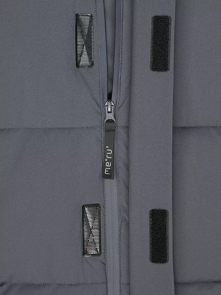 MERU | Giacca da trekking da uomo Varberg con cappuccio | Nero