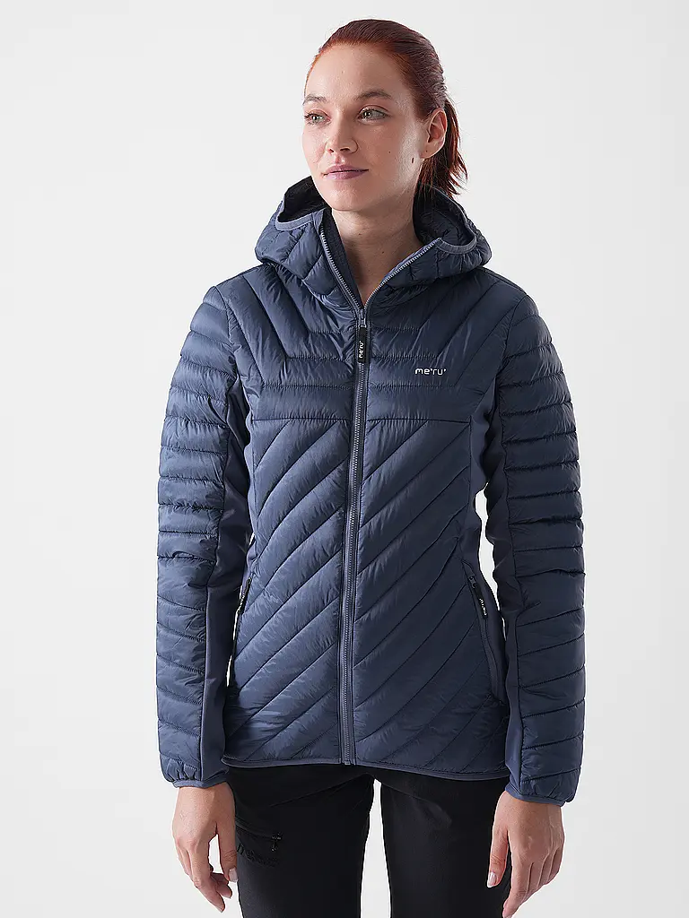 MERU | Giacca ibrida da donna Halifaxd con cappuccio |